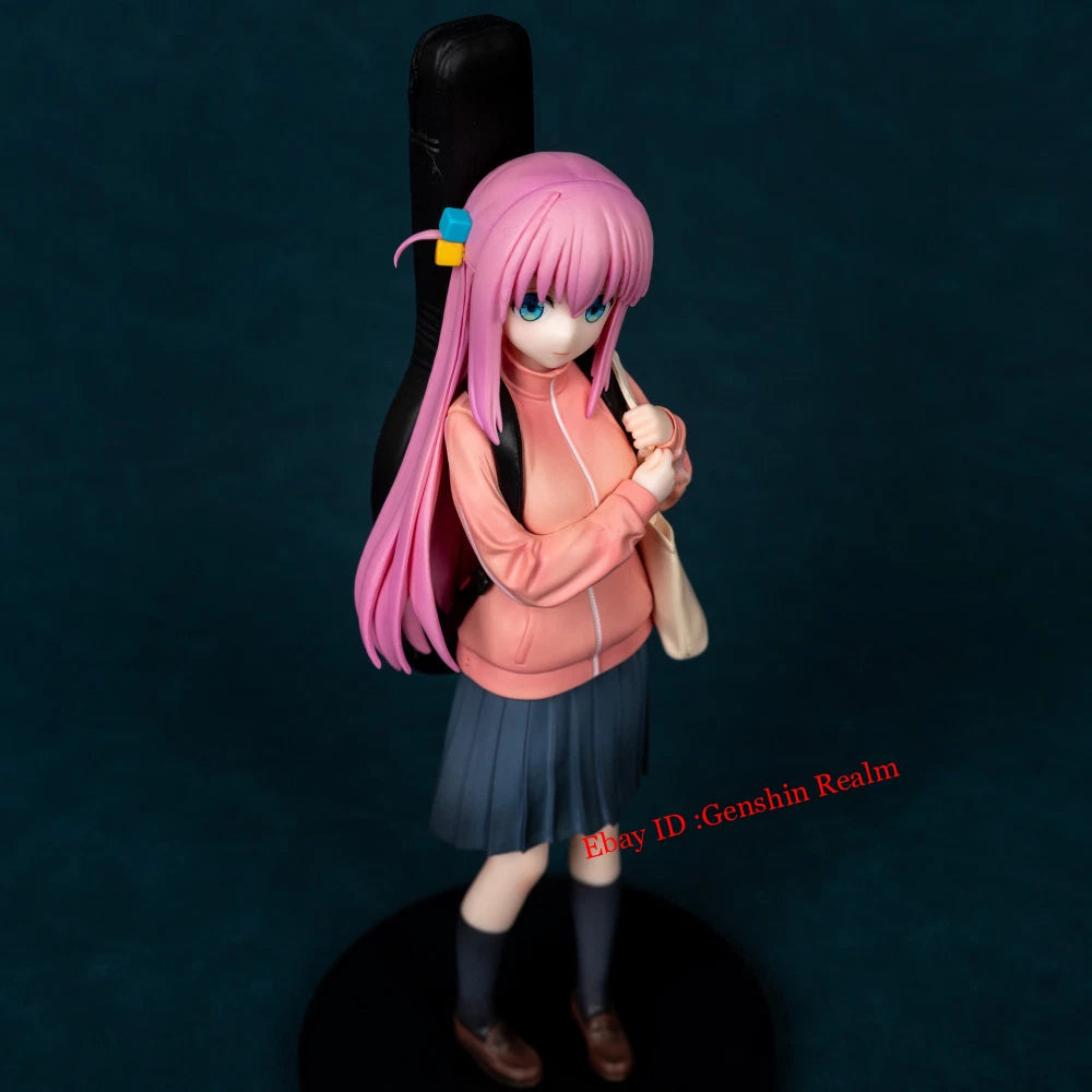 Anime BOCCHI THE ROCK! Gotoh Hitori Pvc Figure Model Collection Decor Gift 07FC0E-D4 - KOEEK