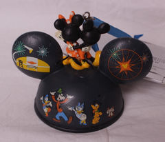2023 Dated Disney World Mickey Minnie Light Up Ear Hat Christmas Tree Ornament DISNEY - KOEEK