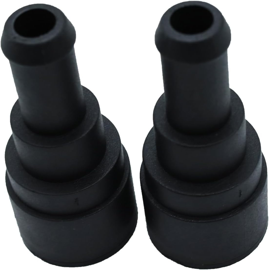 new Pack of 2 Heater Coolant Hose Connectors 800-409 Fit for Silverado Black 07FC0E-D4 - KOEEK