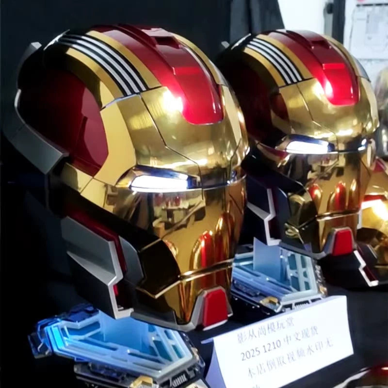 IN STOCK Iron Man MK17 Heartbreaker Helmet English Voice-controlled Full Mask 07FC0E-D4 - KOEEK