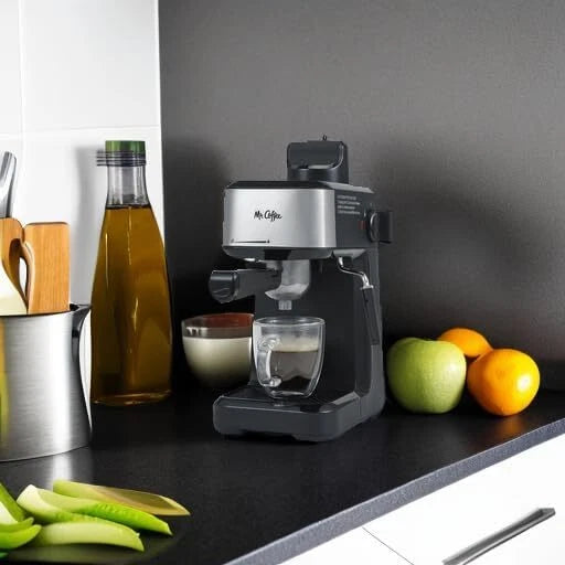 4-Stage Steam Espresso, Coffee Maker with Stainless Steel Frothing Pot 07FC0E-D4 - KOEEK