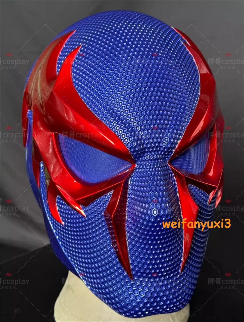 Marvels Spider-man 2099 Helmet 1:1 Wearable FRP Mask Halloween Cosplay Prop Gift 07FC0E-D4 - KOEEK