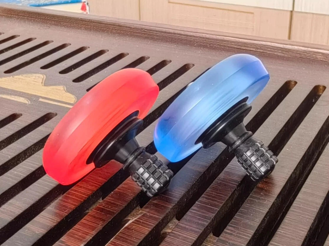 Hand Twist Fidget Spinning Top Gyroscope EDC Gyro Toy Ceramic Bead Spinner Gifts 07FC0E-D4 - KOEEK