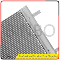 Front AC Condenser w/ Drier for Land Rover Range Rover Evoque 2012-2016 L4 2.0L 07FC0E-D4 - KOEEK