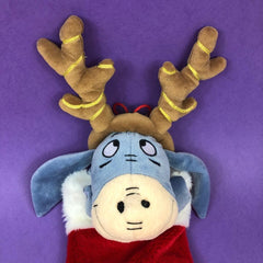 Disney Christmas Winnie The Pooh Eeyore Plush Holiday Decoration Stocking DISNEY - KOEEK