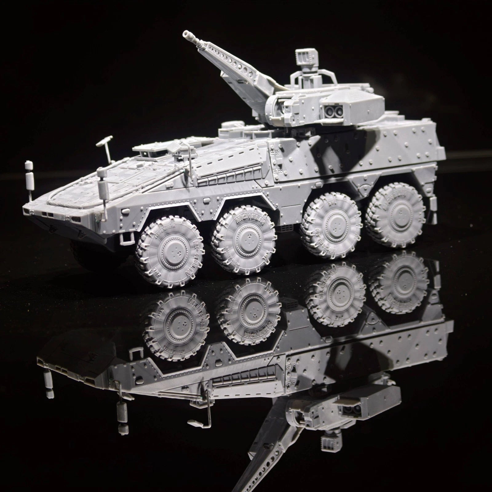 3D Printed 1/35 GTK BOXER Armored Vehicle RCT-30 IFV Unpainted Model Kit 07FC0E-D4 - KOEEK