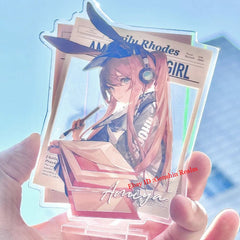 Anime Arknights Amiya Acrylic Desktop Stand Figure Collection Gift 07FC0E-D4 - KOEEK