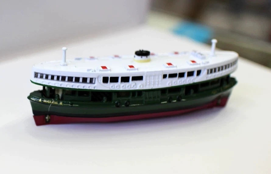 1/43 Hong Kong Star Ferry Silver Star Diecast Ship Model Nostalgic Collectible 07FC0E-D4 - KOEEK