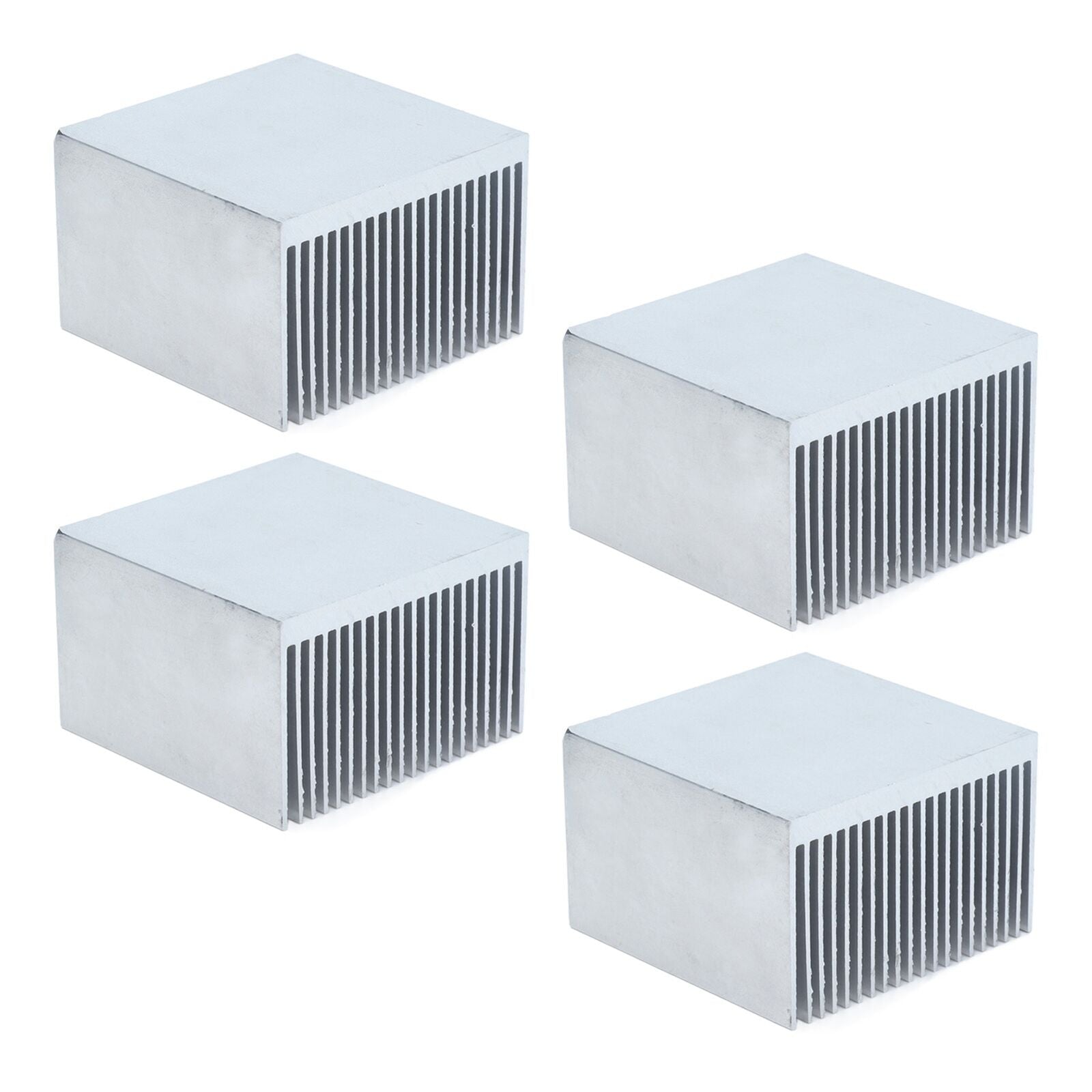 new 4Pcs/set Cooling Fins Aluminum Heatsink Heat Sink For Electronics CPU Modules koeek - KOEEK