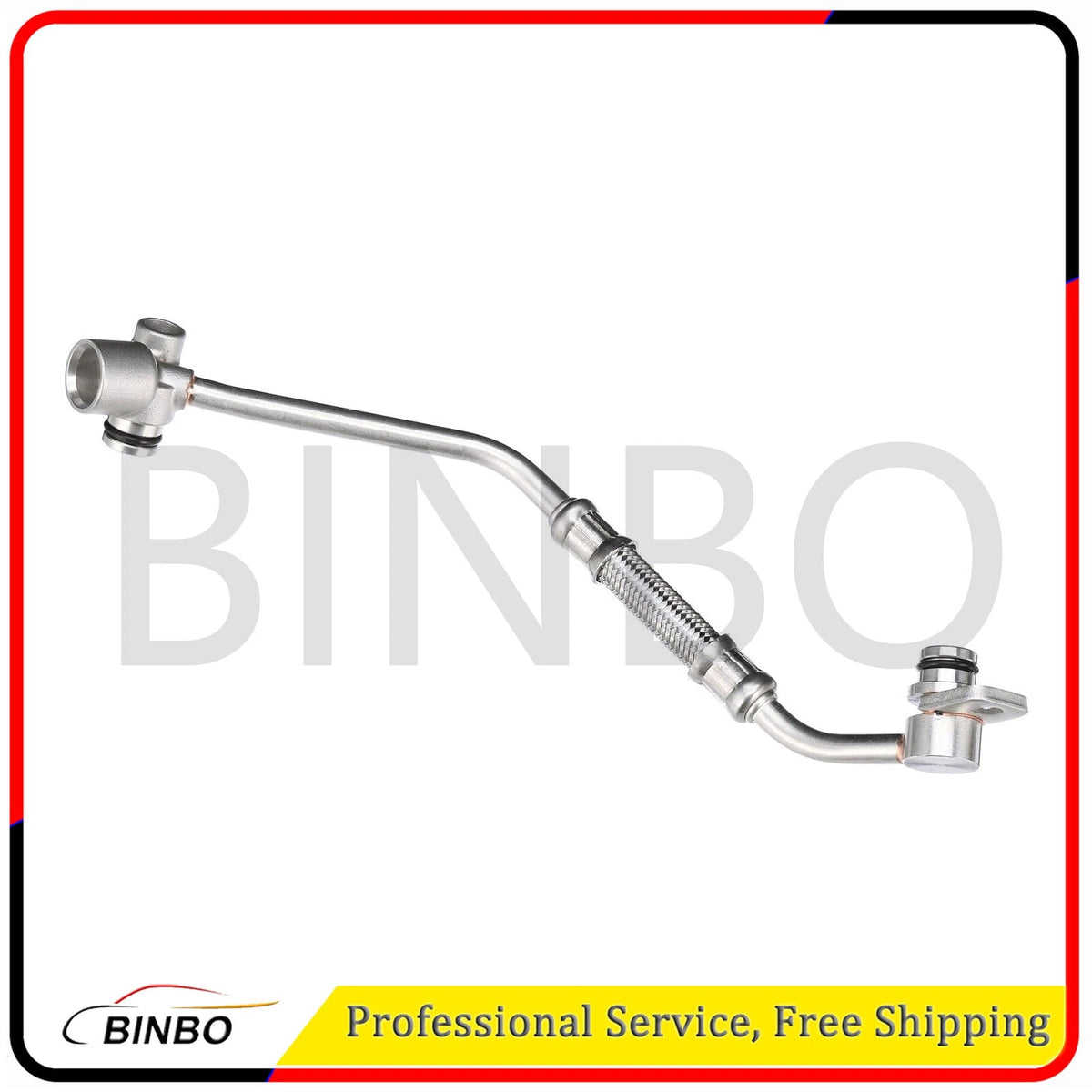 For BMW 335i Z4 740Li 335is 535i 335xi 135i Turbocharger Oil Feed Line 07FC0E-D4 - KOEEK