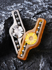 Pocket Haptic Toy Fidget Finger Spinner Stainless Steel PEI CNC Fine Carving EDC 07FC0E-D4 - KOEEK