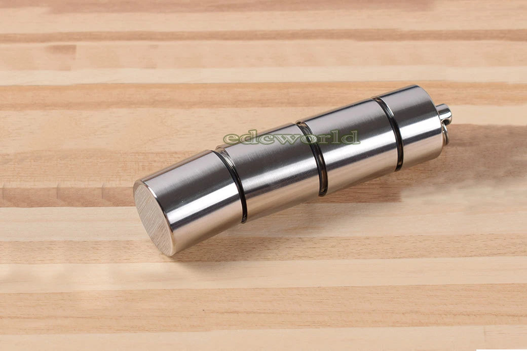 EDC Tiremet  Titanium 3 Groups Storage Case Capsule Seal Container Tool FB-05 TIREMET - KOEEK