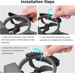 new Avata 2 Propeller Guard Protector for DJI 2 Drone 15*10.5*1.9cm, Green 07FC0E-D4 - KOEEK