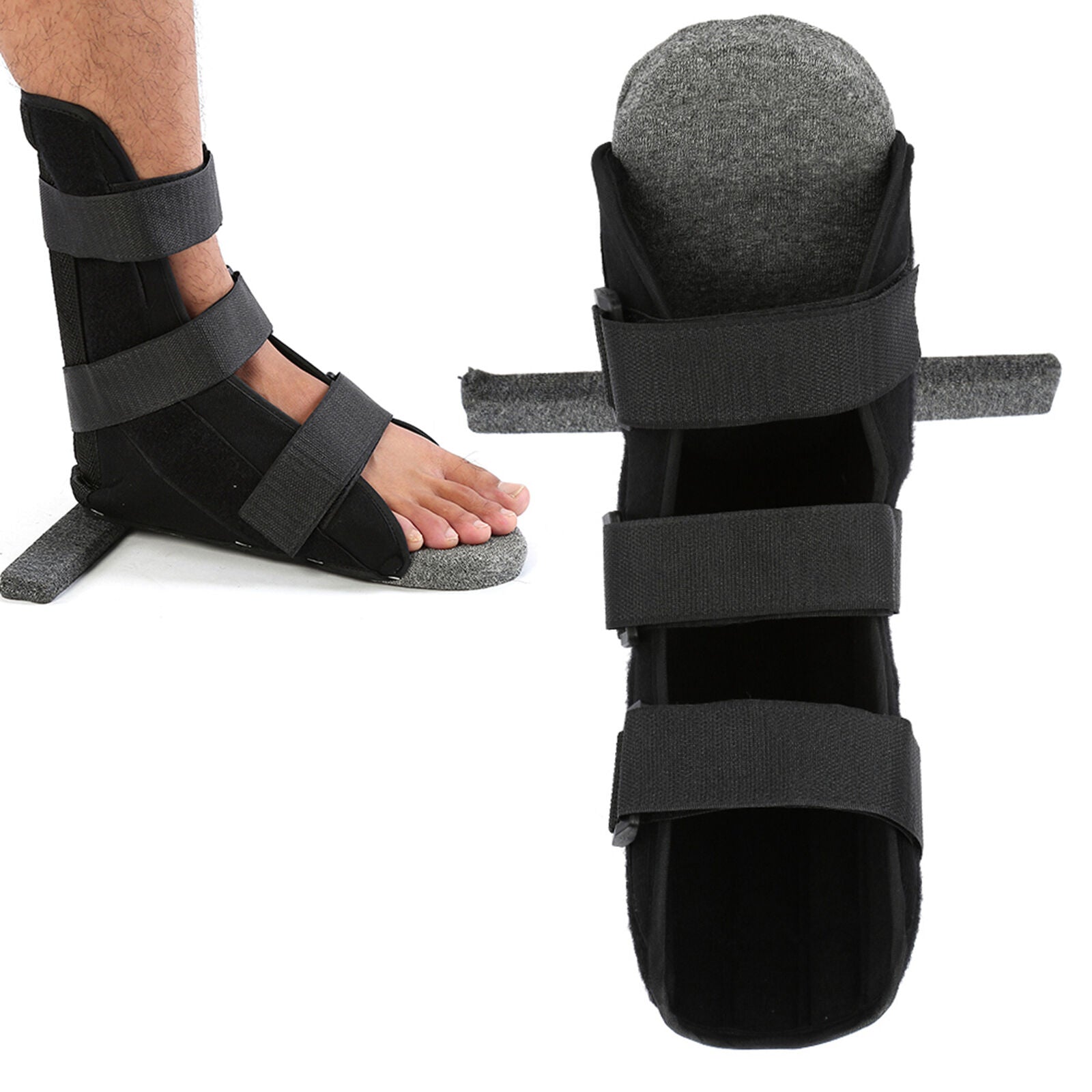 new Leg Ankle Fixation Protector Ankle Strap Orthosis Plantar Splint Brace M HGF koeek - KOEEK