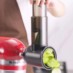 KitchenAid Slicer and Shredder Attachment for Stand Mixer with 3 Blades 07FC0E-D4 - KOEEK