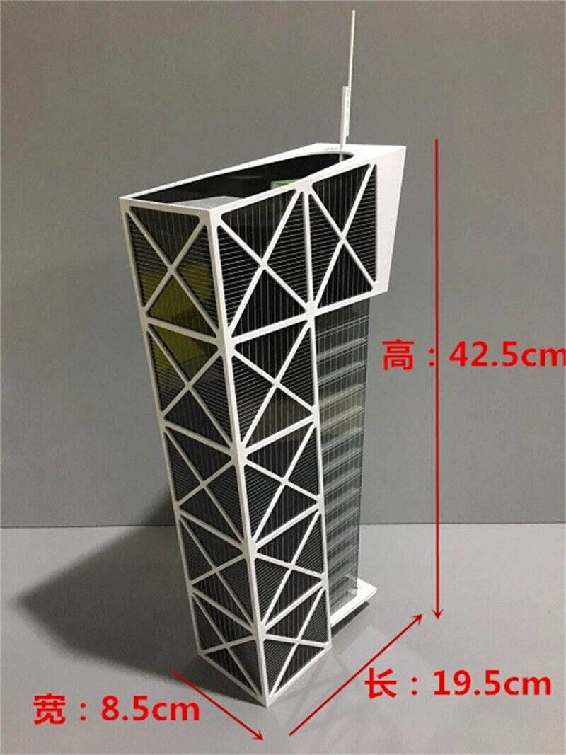 1/150 N Scale Modern Business Information Architecture Building Model Assembled 07FC0E-D4 - KOEEK