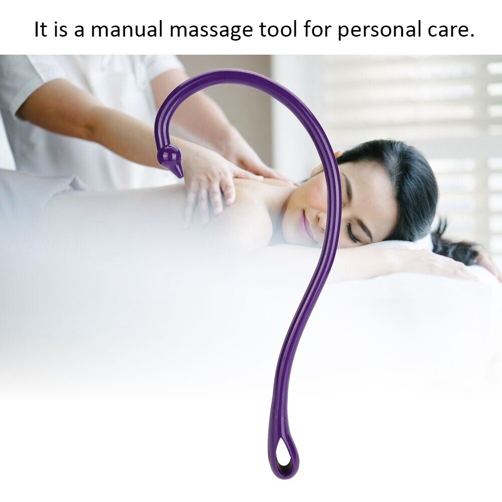 new Back Hook Massager Neck Self Muscle Pressure Stick Body Trigger Point Massage KL koeek - KOEEK