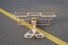 DIY Fokker Dr.I Red Baron Wood Plane Airplane Kit Model Toy Wingspan 102cm 07FC0E-D4 - KOEEK