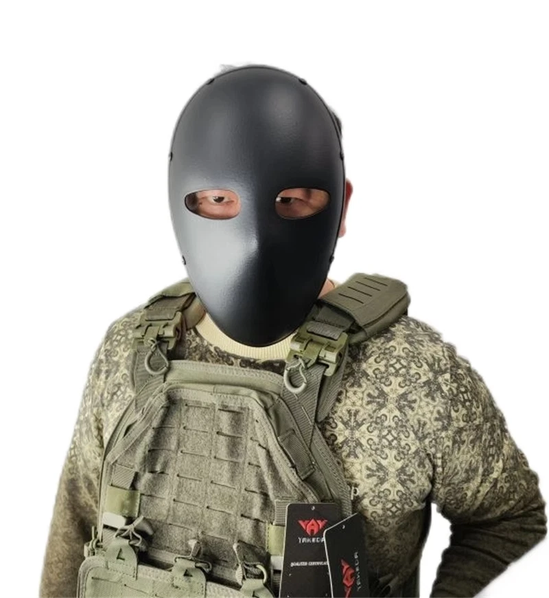 US!!!Tactical Aramid NIJ IIIA Bulletproof Ballistic Full Face Guard Shield Mask 07FC0E-D4 - KOEEK