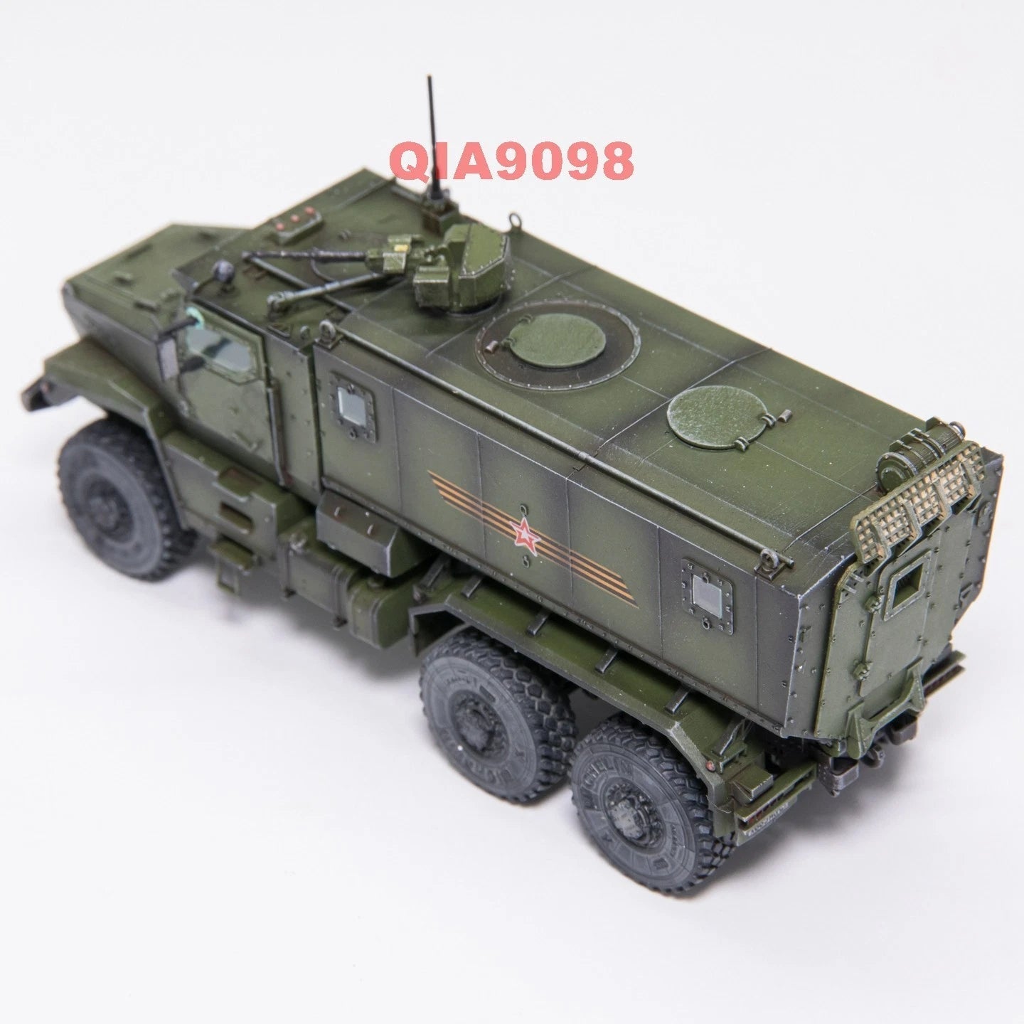 1:72 Russian Typhoon Wheeled Armored Vehicle Parade Signage Resin Model 07FC0E-D4 - KOEEK