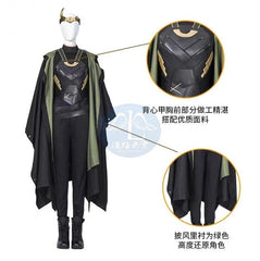 Loki Season 1 Lady Loki Cosplay Costume Outfits Halloween Women's Full Set Shoes 07FC0E-D4 - KOEEK