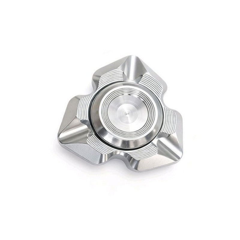 EDC Minimalist Fidget Spinner Stainless Steel Metal Fingertip Rotating Toy Gift 07FC0E-D4 - KOEEK