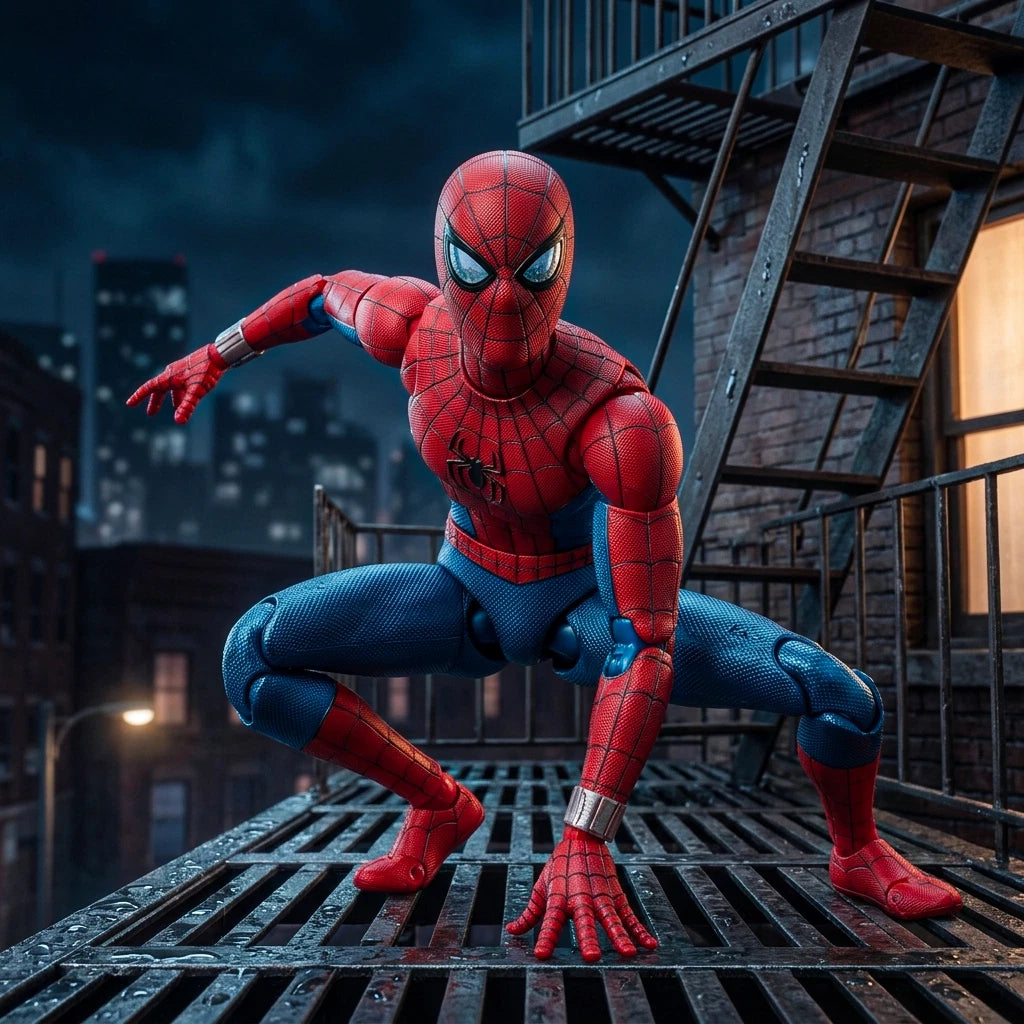 ZD Toys Marvel Spider-Man   Day 1/10 Scale Collectible Figure 07FC0E-D4 - KOEEK
