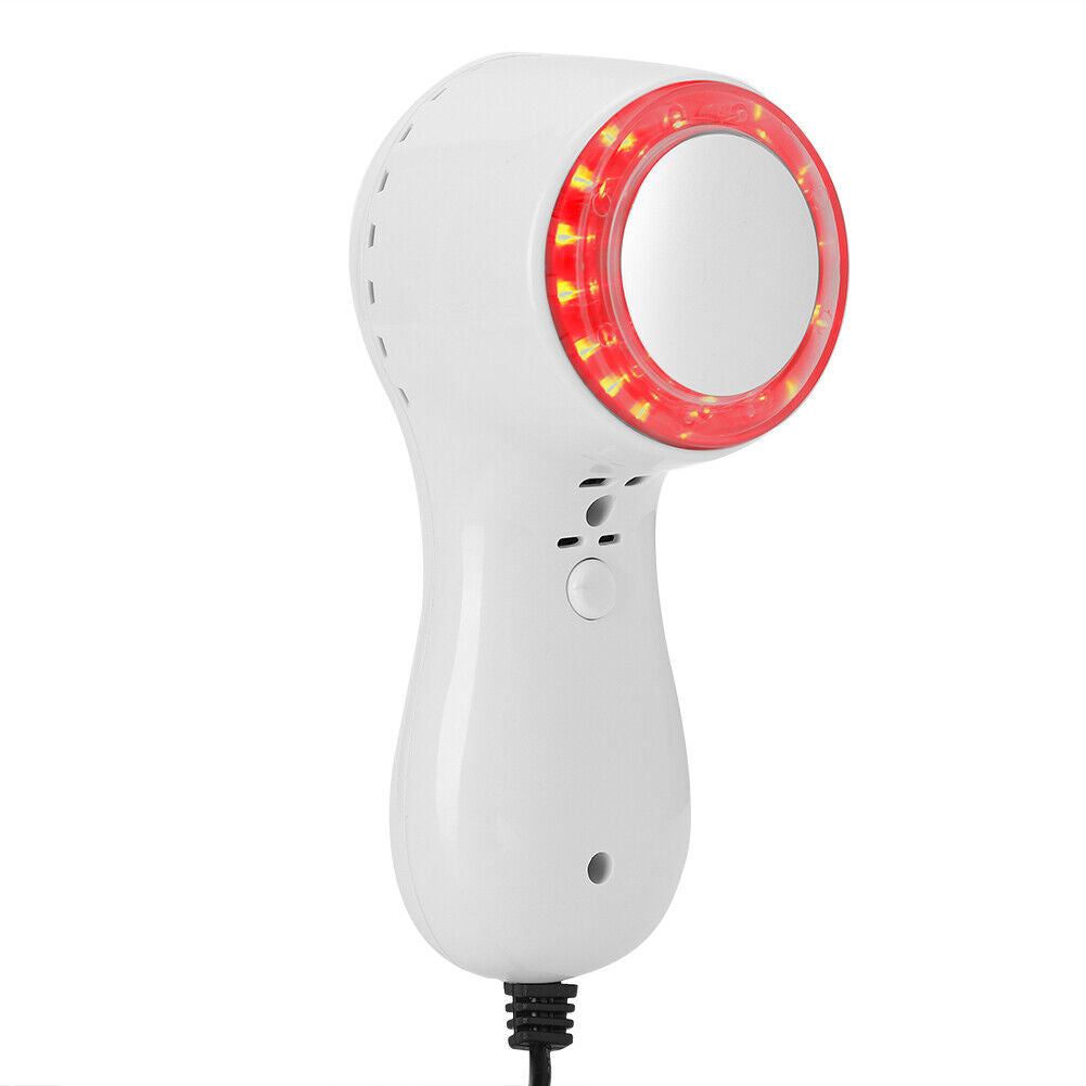 new Hot Cold Hammer Red Blue Light Facial Skin Tighten Beauty Machine Plug HGF koeek - KOEEK