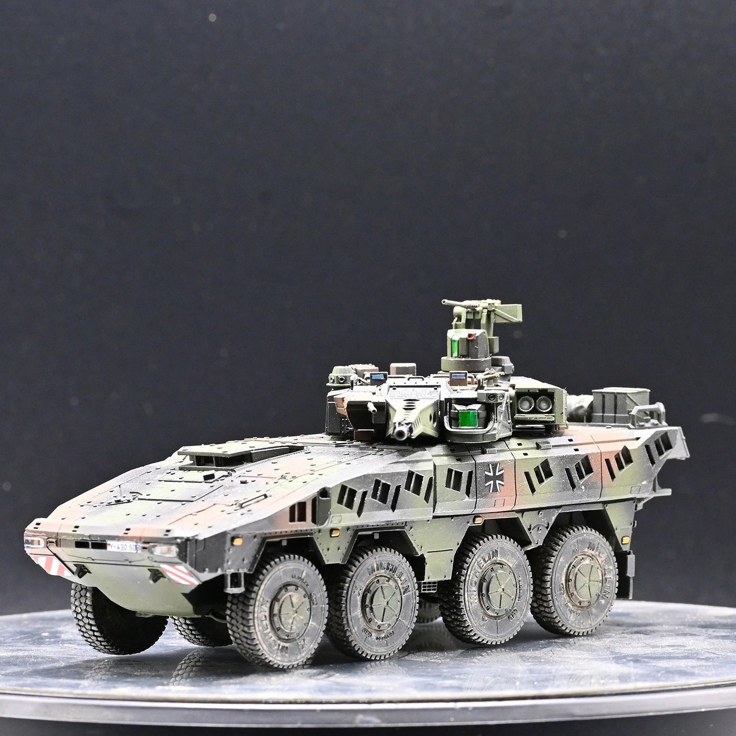 1/72 Sanrong Boxer IFV Wheeled Infantry Vehicle Heavy Duty Armored Model Toys 07FC0E-D4 - KOEEK