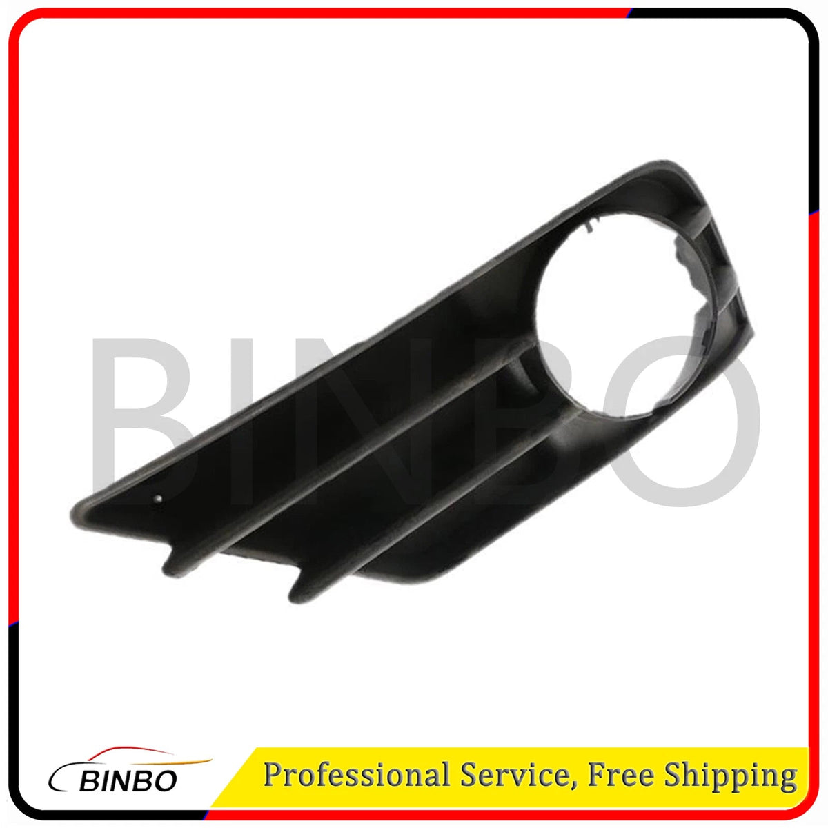 Front Left Bumper Fog Light Grille Fit for Mercedes R350 R500 R550 R63 2006-2010 07FC0E-D4 - KOEEK