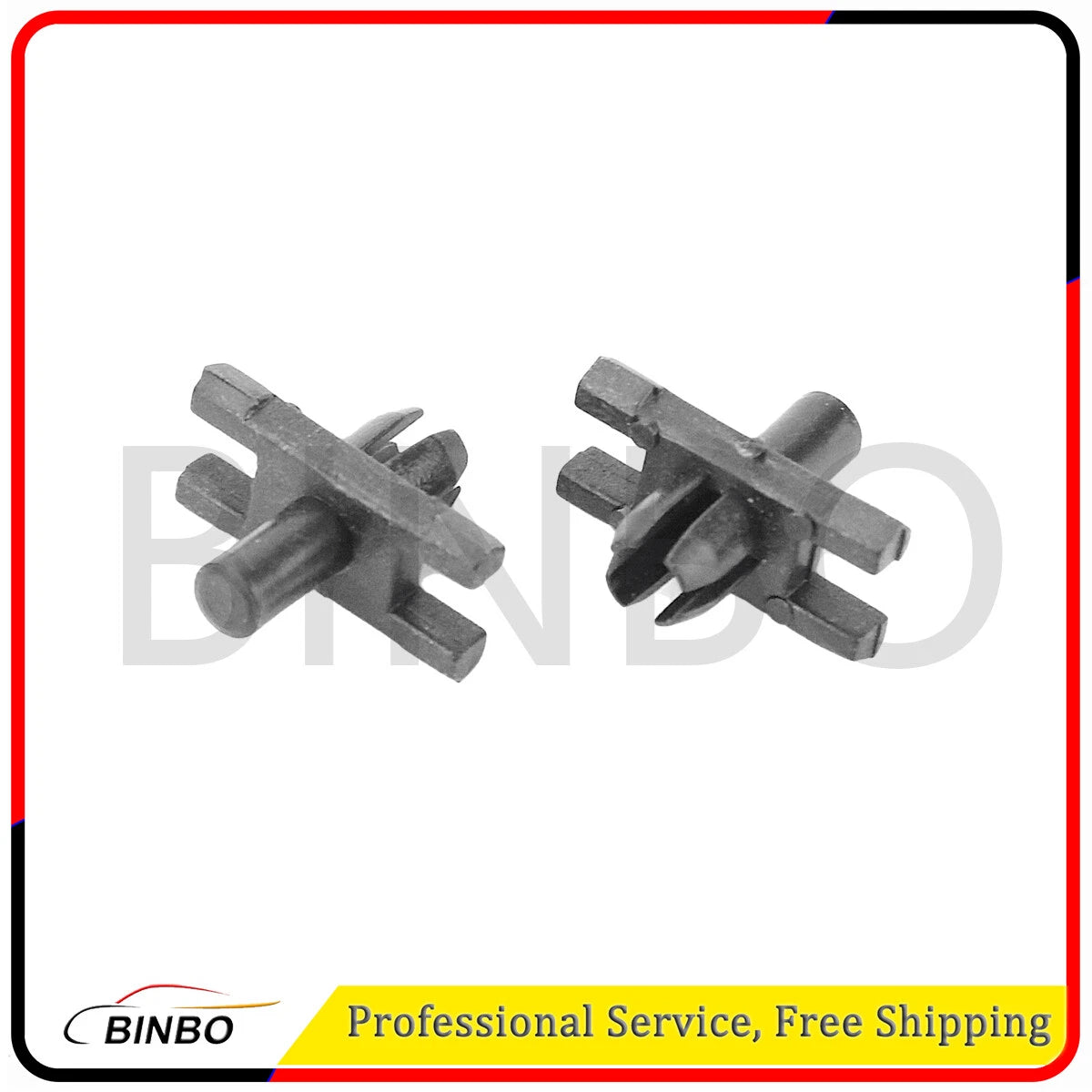 50 Pcs For BMW E10 1602 2002 2002Tii Body Side Moulding Clips Upper Belt Molding 07FC0E-D4 - KOEEK