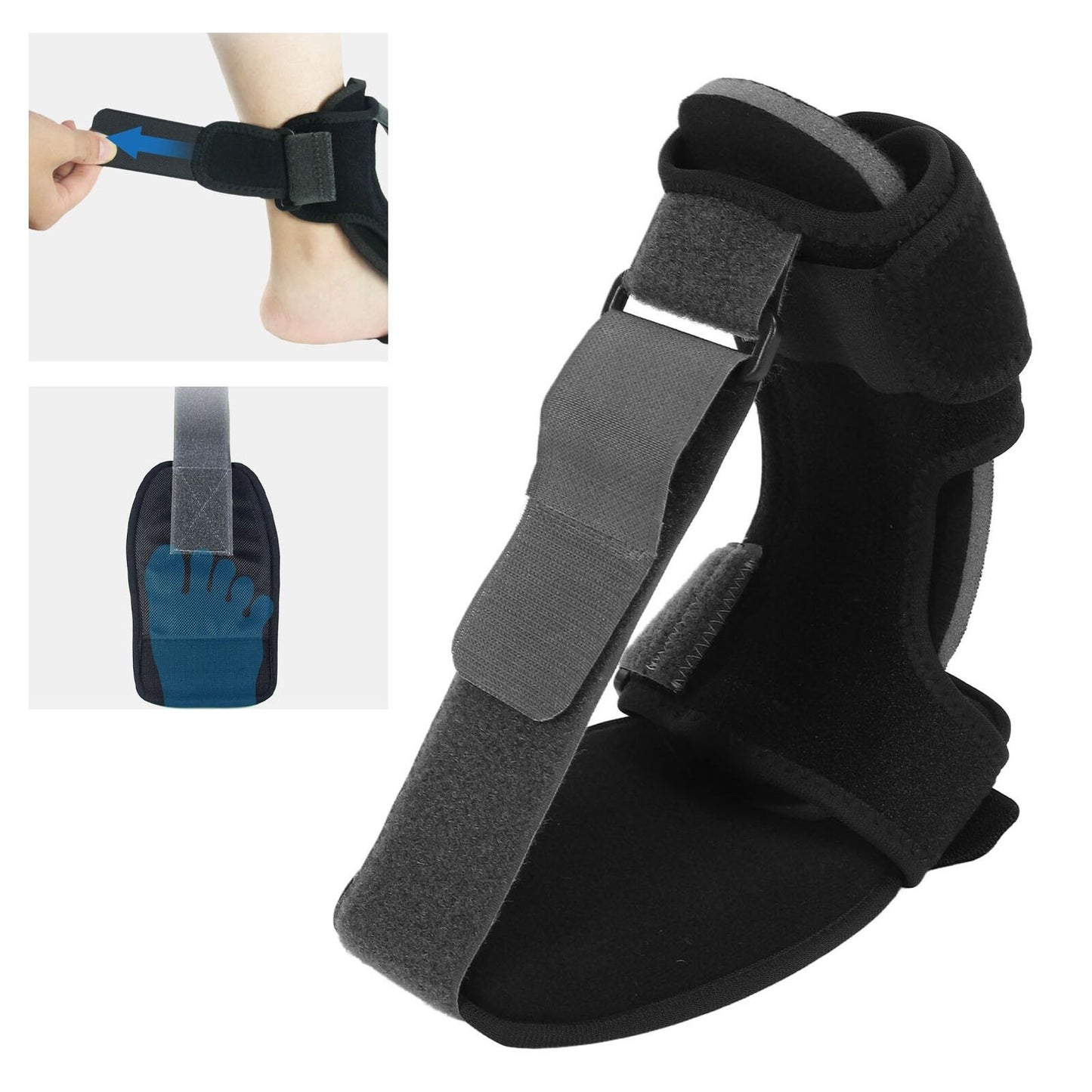 new Night Splint Brace Drop Corrector For Heel Spur Arch Ankle Pain Women(S ) HGF koeek - KOEEK