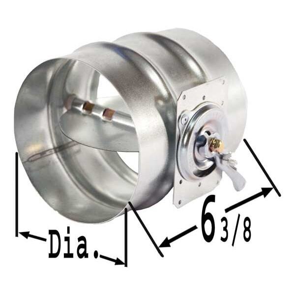 ny Dayton 2Tfx9 balanceringsdæmper, rund, 10 tommer, diameter