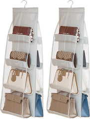 2-piece hanging storage bag Dimensions: 45.7 L x 14.1 W (2 light gray) 07FC0E-D4 - KOEEK