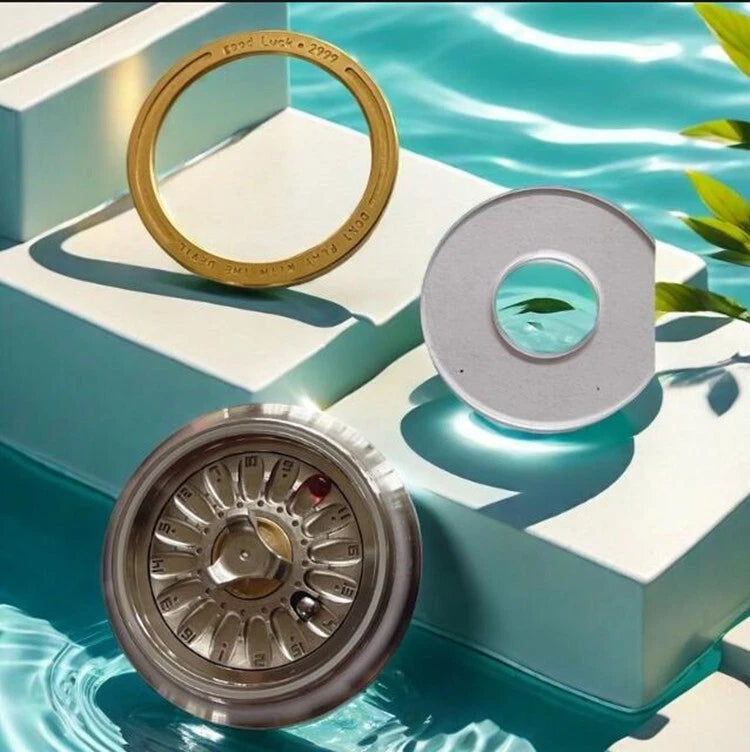 Number Roulette Fidget Spinner EDC Metal Adult Fidget Toy ADHD Hand Spinner Gift 07FC0E-D4 - KOEEK