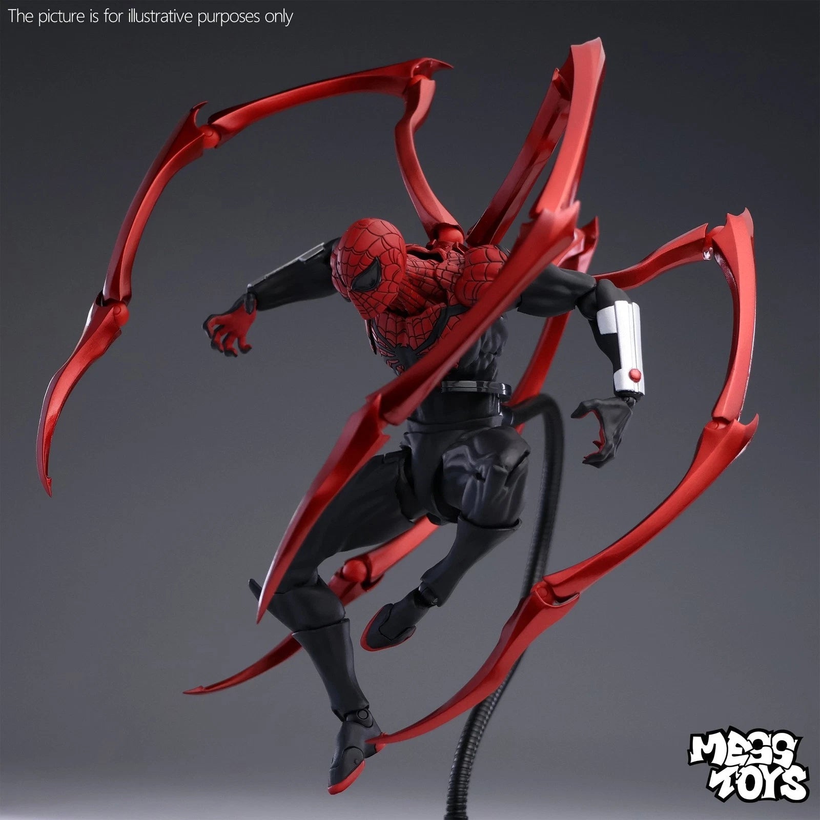 In Stock MESS TOYS Superior Spider Man Peter Parker Doctor Octopus Action Figure MESS_TOYS - KOEEK