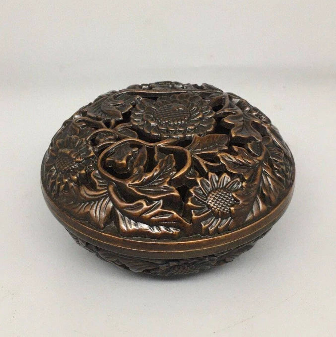 Powder box chrysanthemum incense burner 07FC0E-D4 - KOEEK