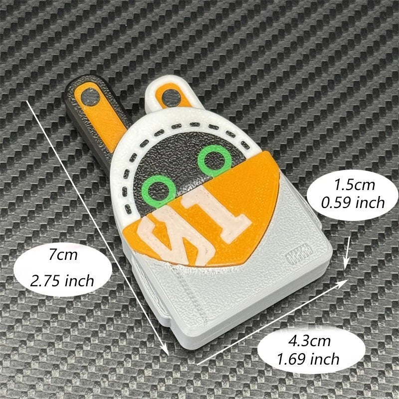 Future 01 Rabbit EDC Fidget Toy Creative Plastic Fidget Slider Stress Relief 07FC0E-D4 - KOEEK