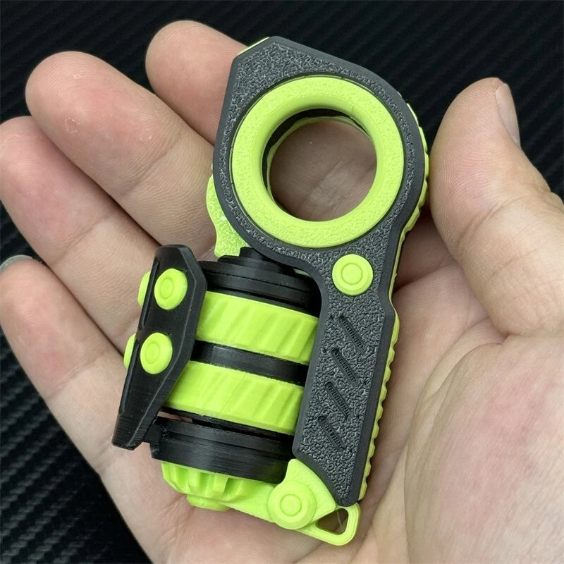 Novel and Cool EDC Fidget Toys Fashion Plastic Fidget Ring Stress Relief Hot 07FC0E-D4 - KOEEK