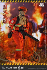 JEU JY23008 1/6 Fire Hero Forest Fire Fighter Action Figure 12" Male Model Doll JEU - KOEEK