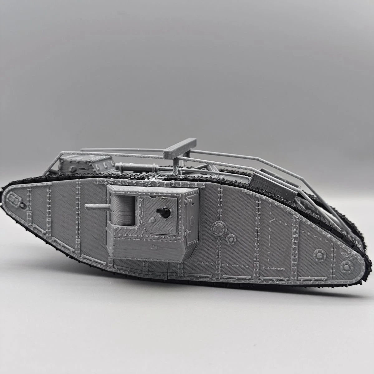 1/48 Battlefield 1 Mark I Tank FDM 3D Printed MovableBarrelMilitaryModelOrnament 07FC0E-D4 - KOEEK