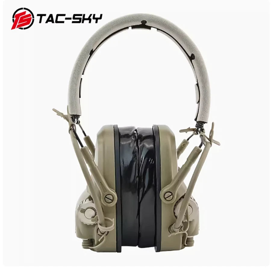 TAC-SKY Headset AMP Noise Cancelling Pickup digital signal ops core Military 07FC0E-D4 - KOEEK