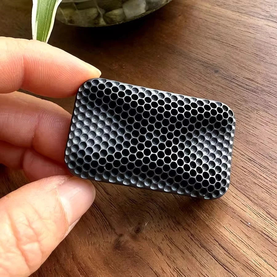 Fidget Slider Coral Titanium Zirconium Alloy Unlimited Push Haptic Slider Toy 07FC0E-D4 - KOEEK