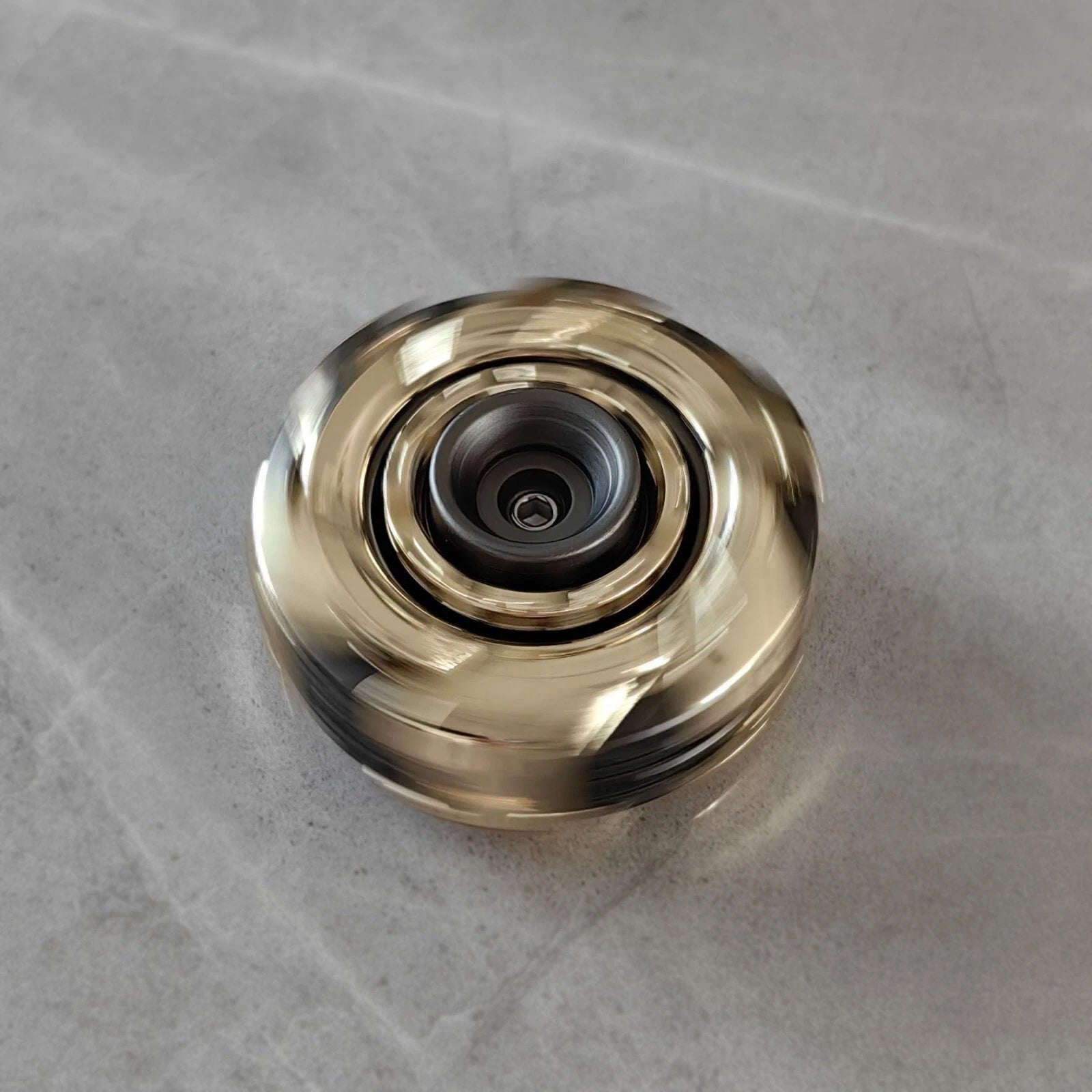 EDC Fidget Sliders Grumpy 03 Basic Metal Rotation Stress Relief Toy Gifts 07FC0E-D4 - KOEEK