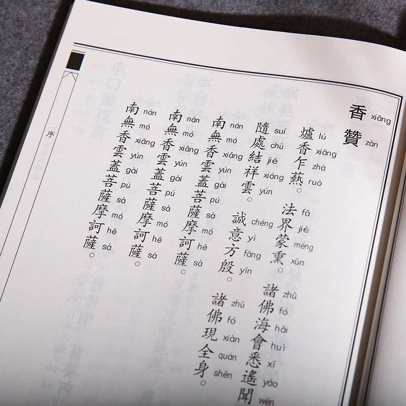 Ksitigarbha Sutra Large Print with Pinyin Classic Reading Buddhism 07FC0E-D4 - KOEEK