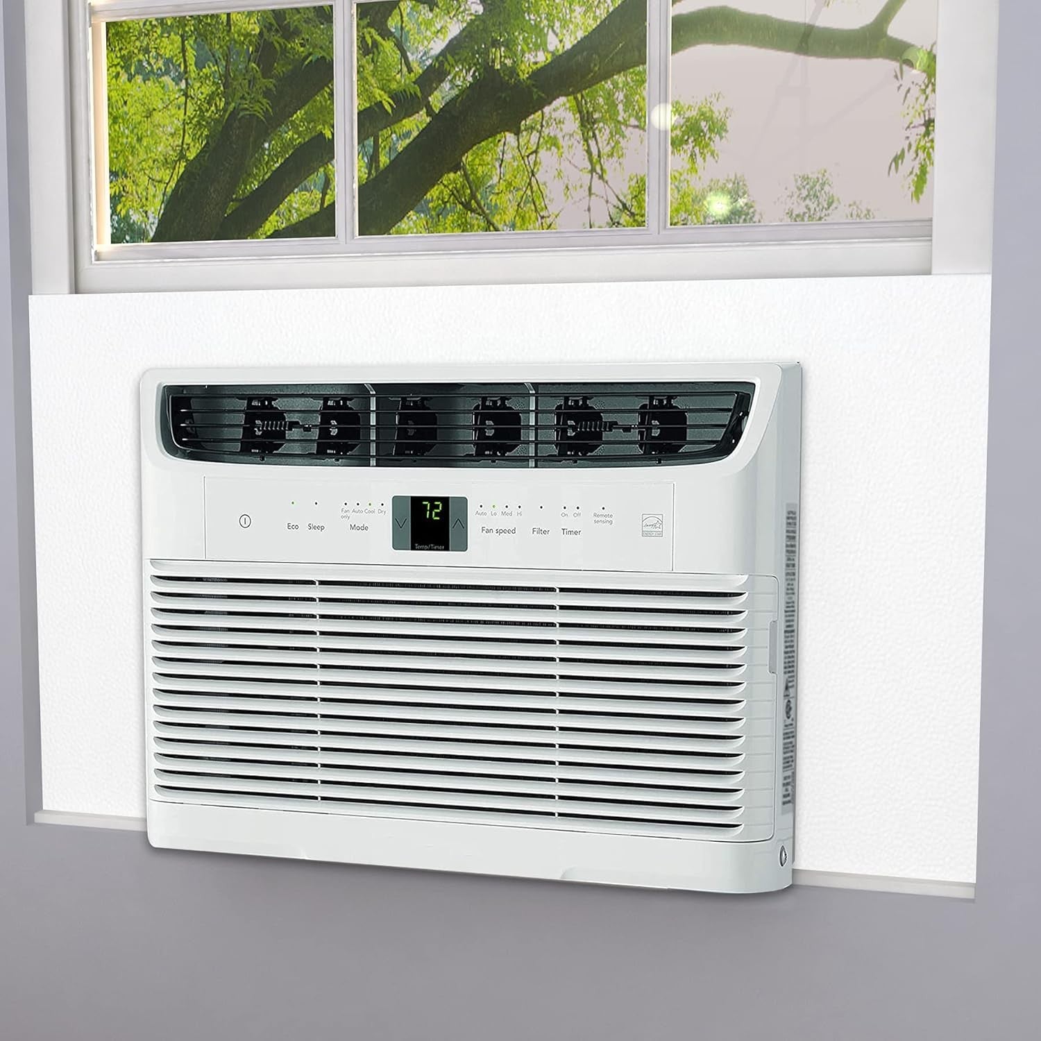new Window Air Conditioner Surround Foam Insulation Panels,AC 39"W x 17"H, White 07FC0E-D4 - KOEEK