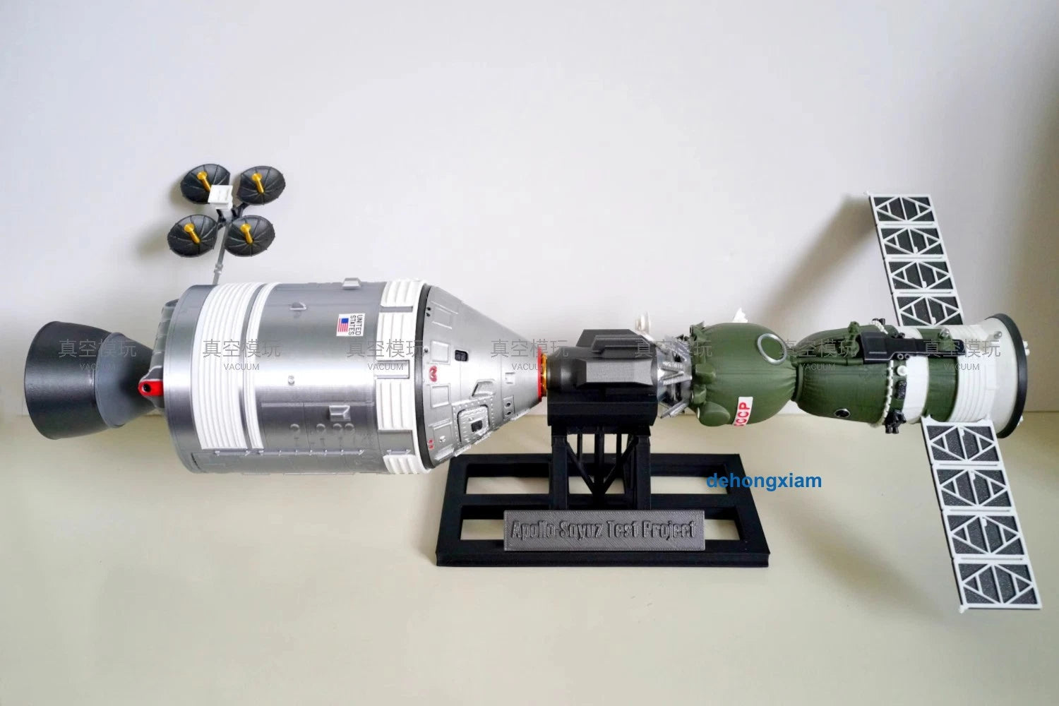 1/48/72 Apollo 18 & Soyuz 19 Manned Spacecraft ASTP Docking Kits Toys Models 07FC0E-D4 - KOEEK