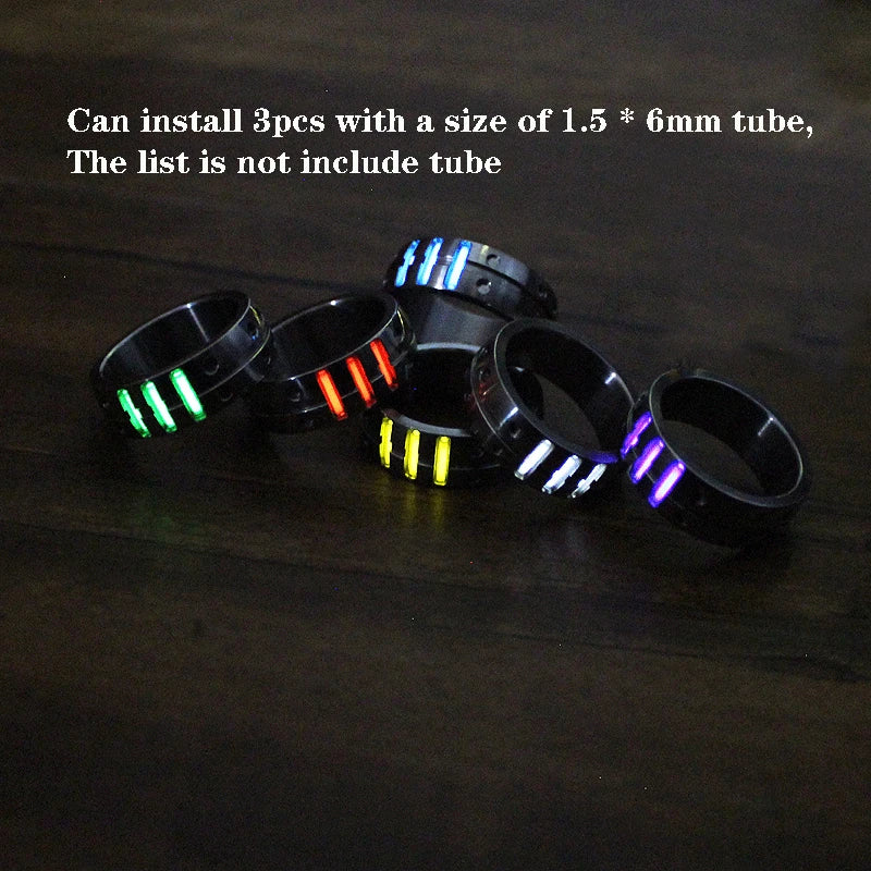 Damascus Titanium Ring CNC Made Men Women Finger Rings Pendant Accessories 07FC0E-D4 - KOEEK