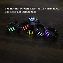 Damascus Titanium Ring CNC Made Men Women Finger Rings Pendant Accessories 07FC0E-D4 - KOEEK