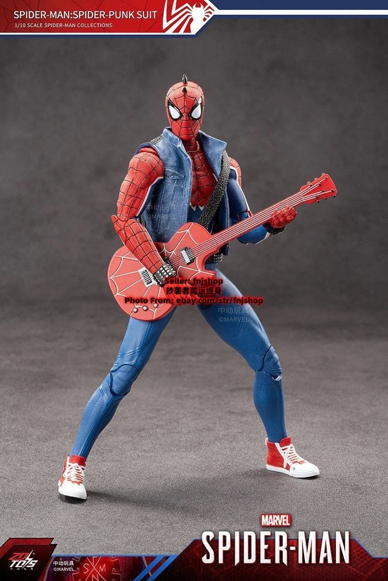ZD Toys Spider-Man SPIDER-PUNK Suit 1/10 Collectible Action Figure IN STOCK ZD_TOY - KOEEK